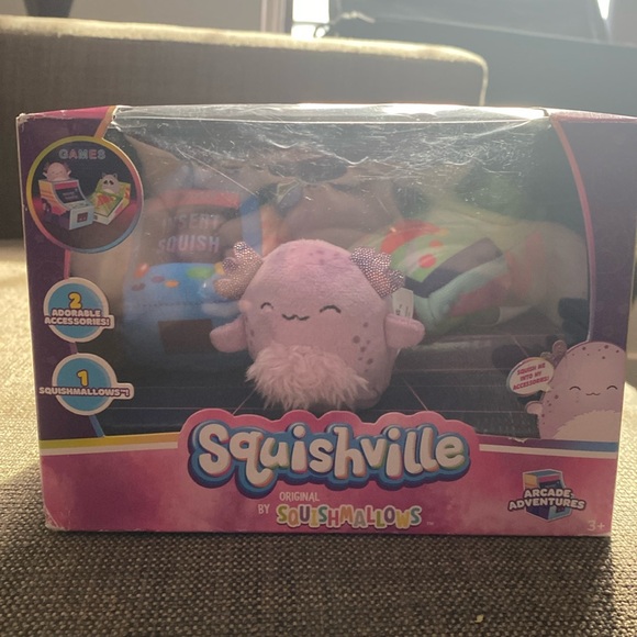 Squishville SQM0205ws Mini Plush Squishville Accessory Set Roller Skater